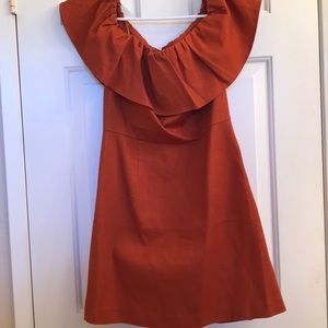 Off the shoulder dress